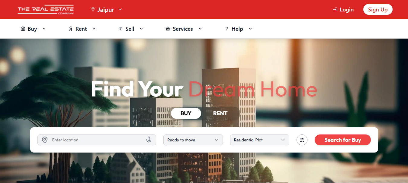 Real Estate Company Website